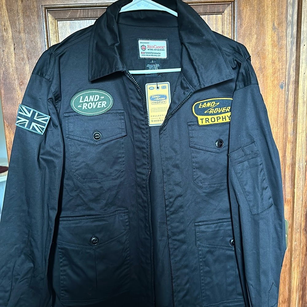 Black Land Rover jacket